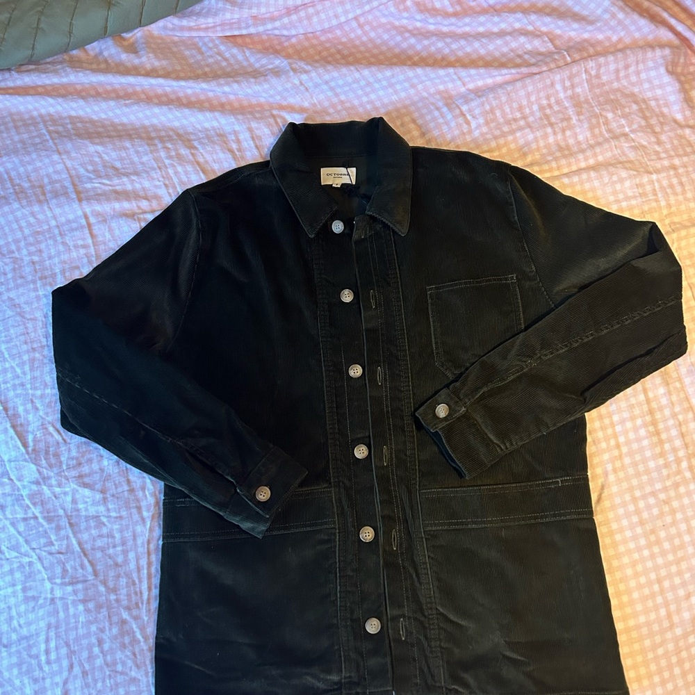 Octobre by Sézane Khaki Corduroy Will Jacket